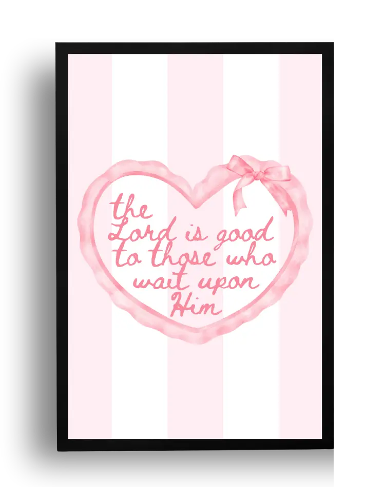 WAIT UPON HIM — 1