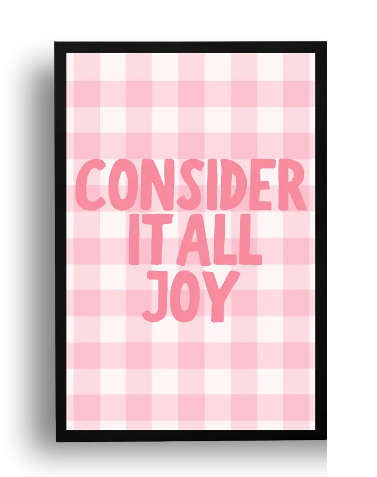CONSIDER IT ALL JOY — 1