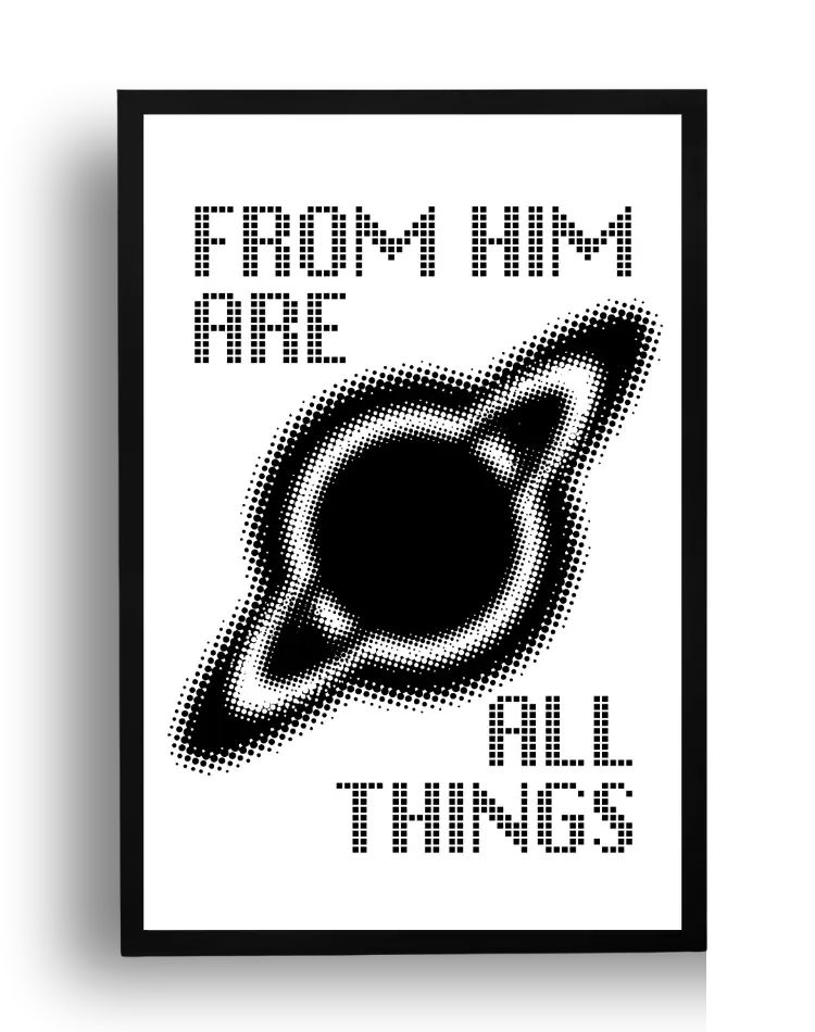 FROM HIM ALL THINGS — 1